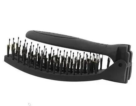 Щетка Finger Brush Care Go Boar&Nylon Black OLIVIA GARDEN фото