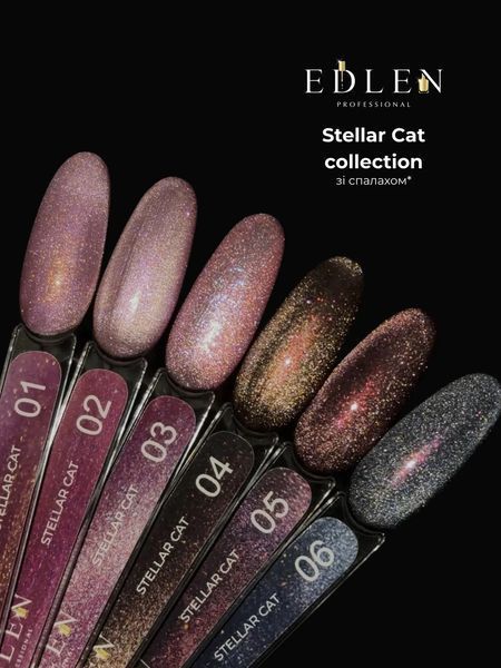 Гель-лак Edlen Stellar Cat №02 9 мл фото