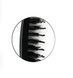 Щетка Finger Brush Care Go Boar&Nylon Black OLIVIA GARDEN ID0070 фото 2