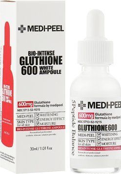 Осветительная ампульная сыворотка с глутатионом Medi-Peel Bio-Intense Glutathione White Ampoule 30 мл фото