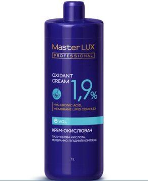 Крем-окислювач Master LUX professional 1,9% 1000 мл фото