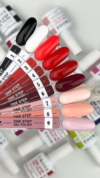Однофазный гель лак Crooz One Step Gel Polish №01 8мл фото Однофазный гель лак Crooz One Step Gel Polish №01 8мл фото