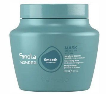 Маска випрямляюча для неслухняного волосся Fanola Wonder Smooth Extra Care Mask 500 мл фото