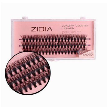 Вії накладні пучкові Zidia Cluster Lashes 30D C 0.07 (3 лєнти, розмір 12 мм) фото
