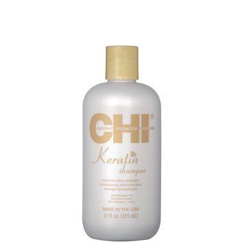 Шампунь з кератином для сухого та неслухняного волосся CHI Keratin Shampoo 355 мл фото