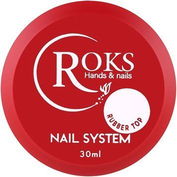 Каучуковий топ Rubber Top ROKS 30 мл фото