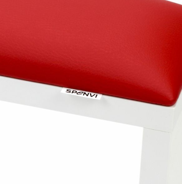 Підставка для манікюру на білих ніжках Spenvi Red фото