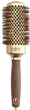 Брашенг Olivia Garden Expert Blowout Shine Wavy Bristles Gold&Brown d.45 фото