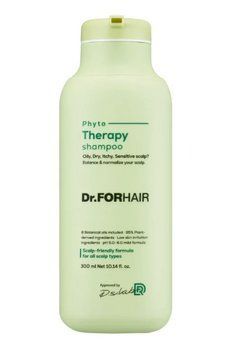 Шампунь фітотерапевтичний для чутливої шкіри голови Dr.Forhair Phyto Therapy Shampoo 300 мл фото