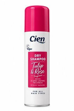 Сухий шампунь Cien Tulip&Rose Dry Shampoo 200 мл фото