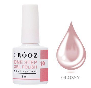 Однофазний гель лак Crooz One Step Gel Polish №19 8 мл фото