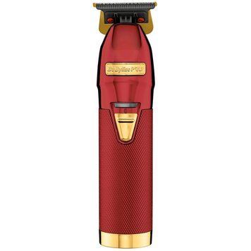 Машинка триммер для стрижки Babyliss Pro Skeleton Fx красная фото