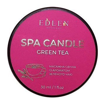 Масажна свічка Edlen Green Tea 30 мл фото