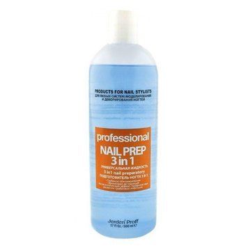 Средство для подготовки ногтей Nail Prep Jerden Proff 3 в 1500 мл фото