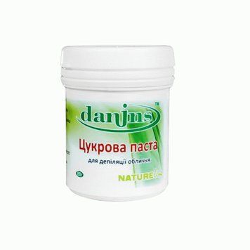 Цукрова паста для депіляції обличчя 80 г Danins фото