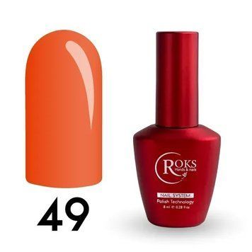 Базовое покрытие ROKS Rubber Base French №49 8 мл Neon фото