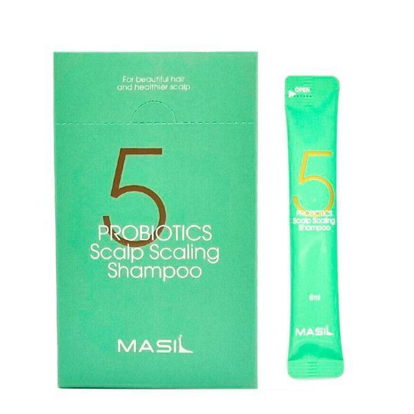 Шампунь для глубокой очистки с пробиотиками Masil 5 Probiotics Scalp Scaling Shampoo 8 мл фото