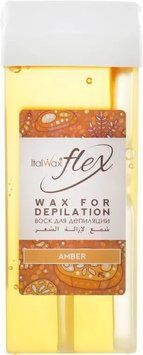 Віск касетний Бурштин Flex ItalWax 100 мл фото