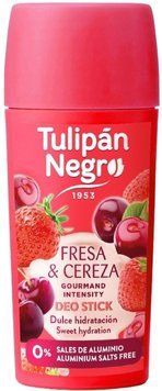 Дезодорант-стік Полуниця і Вишня Tulipan Negro Strawberry Cherry 60 мл фото