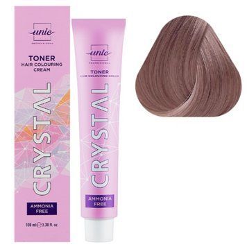 T9/75 Крем-фарба Тонер безаміачний для волосся Тирамісу Unic Crystal Toner Tiramisu 100 мл фото