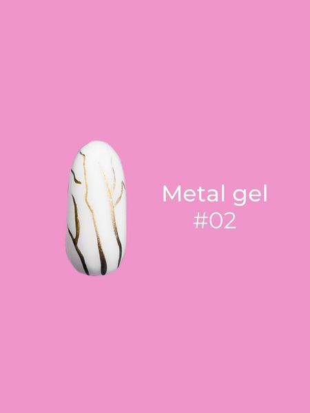 Гель Edlen Metal Gel №02 5 мл фото