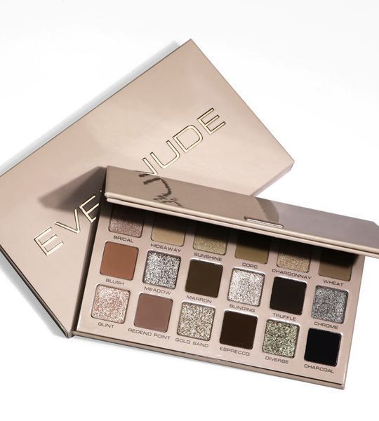 Палетка теней Zidia Eyeshadow Palette Ever Nude фото