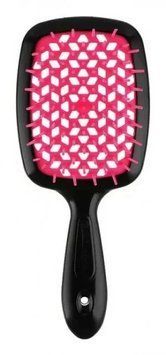 Щетка для волос Superbrush Small Janeke черная фуксия серединка фото