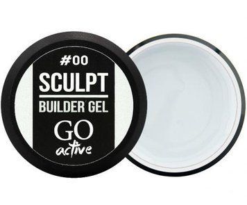 Гель моделюючий Go active Sculpt Builder Gel № 00 Clear 12 мл фото
