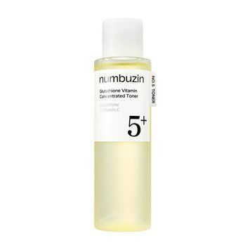 Тонер проти пігментації і сяйва обличчя Numbuzin №5 Glutathione Vitamin Concentrated Toner 200 мл фото