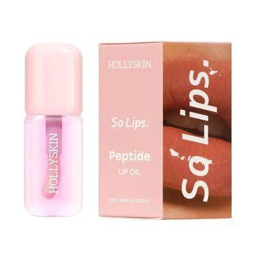 Олійка для губ зволожувальна Hollyskin So Lips Peptide Lip Oil 003 Vanila Cloud 4 мл фото