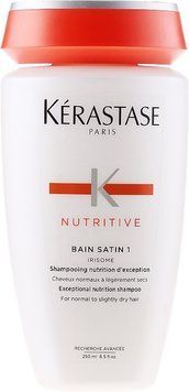 Шампунь для нормального та ледь сухого волосся Kerastase Nutritive Bain Satin 250 мл фото