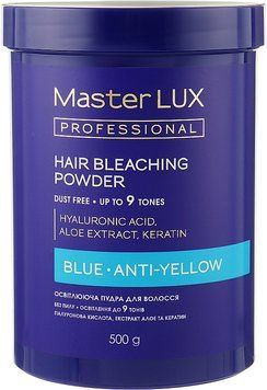 Освітлювальна пудра блакитна Blue Master LUX professional 500 г фото