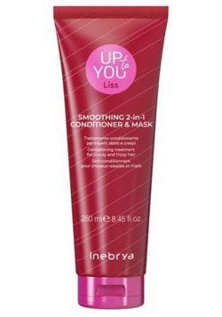 Маска-кондиціонер 2в1 для розгладження волосся Inebrya Up To You Smoothing Mask & Conditioner 250 мл фото