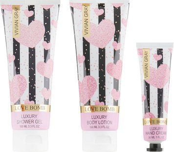 Подарочный набор для тела и рук Vivian Gray Love Bomb фото