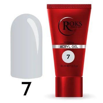 Акрил гель для нігтів ROKS Acryl Gel №07 30 мл фото
