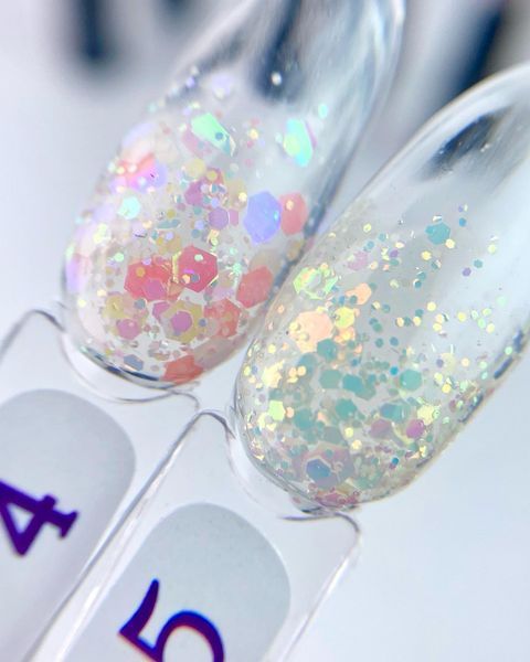 Глиттер №01 Edlen Confetti Glitter 9 мл фото