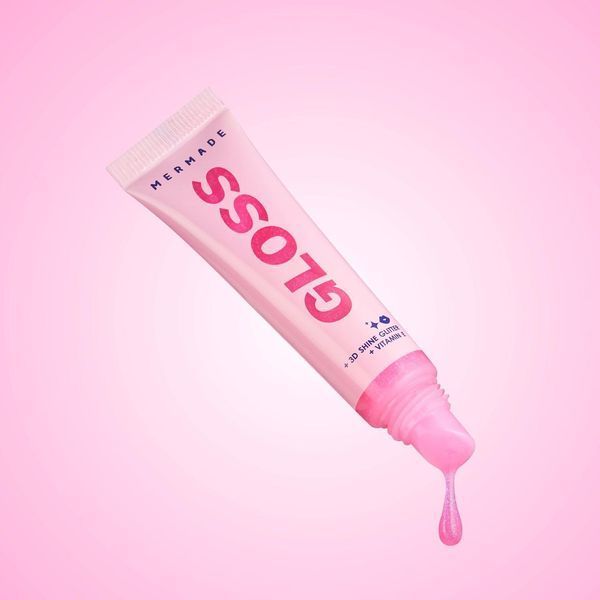 Блеск для губ сияющий Mermade Rose Gloss 14 г фото