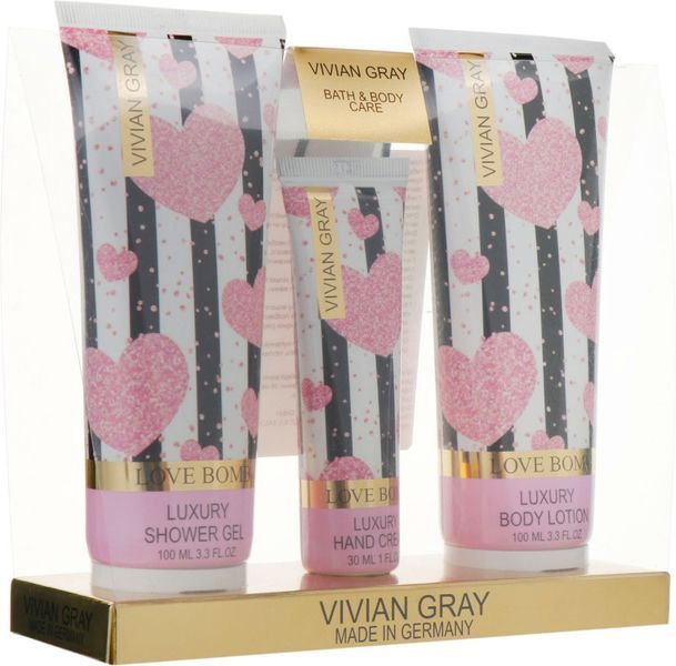 Подарочный набор для тела и рук Vivian Gray Love Bomb фото