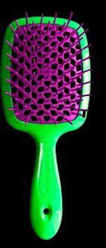 Щітка для волосся Superbrush Small Janeke салатова фуксія фото