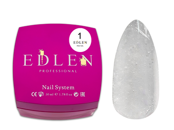 Гель Edlen Poly Gel №01 50 мл фото