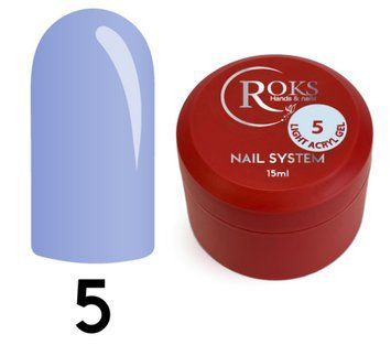 Рідкий гель Roks Light Acrygel №5 15 мл фото