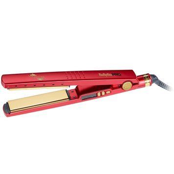 Щипці-випрямлячі Babyliss Pro Titanium Special Edition червона фото