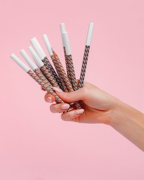 Карандаш для бровей пудровый Powder Brow Pencil ZOLA Blonde фото