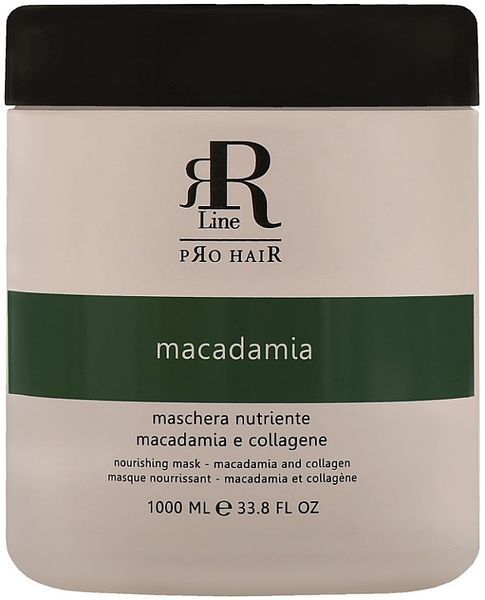 Маска для волос с маслом макадамии и коллагеном RR Line Macadamia Star 1000 мл фото