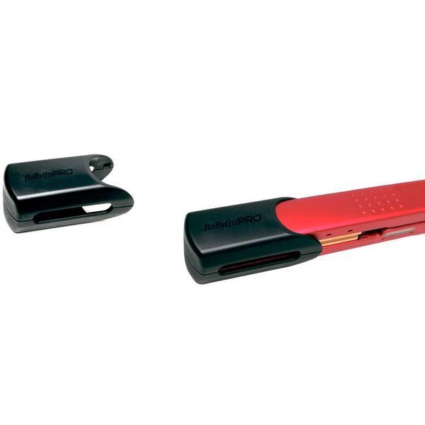 Щипці-випрямлячі Babyliss Pro Titanium Special Edition червона фото