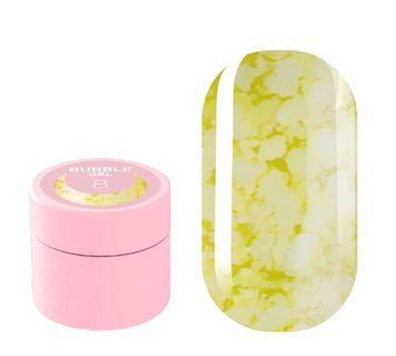 Блестки для ногтей Luna Bubble Gel №8 5 мл фото