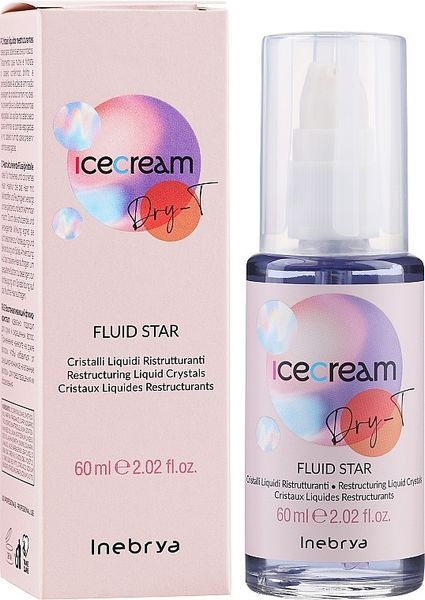 Флюид Жидкие Кристаллы Inebrya Fluid Star Restructuring Liquid Crystals Mango 60 мл фото