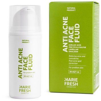Анти-акне крем-флюїд для проблемної шкіри Marie Fresh Clarifying Face Fluid 30 мл фото