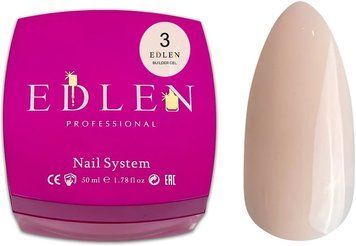 Гель моделюючий Edlen Builder Gel №03 50 мл фото