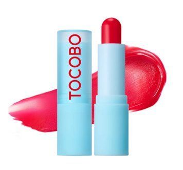 Бальзам для губ увлажняющий оттеночный Tocobo Glass Tinted Balm 011 Flush Cherry фото